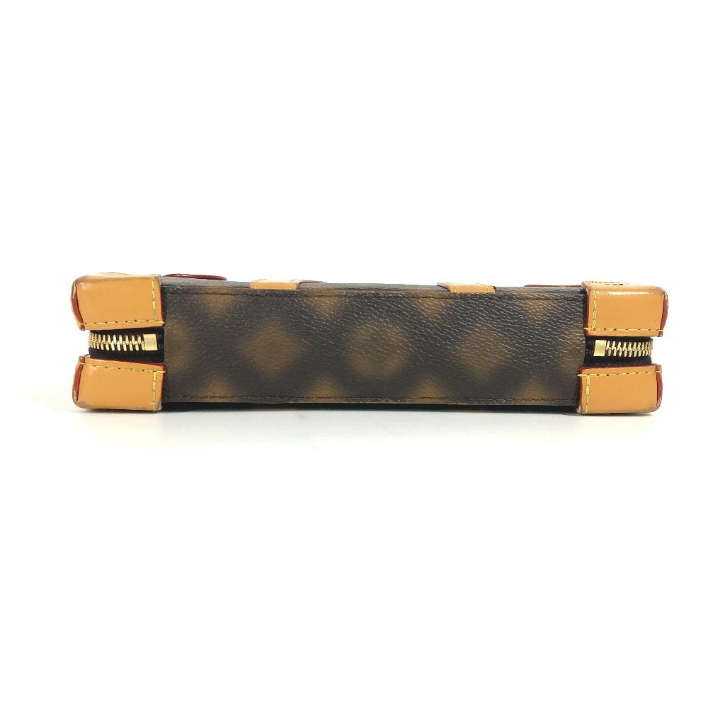 Louis Vuitton Monogram Soft Trunk Bag Shoulder Leather Brown - Picture 4 of 6